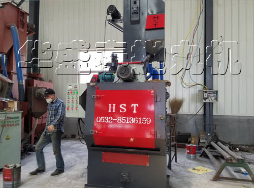 履帶式抛丸機案例圖片