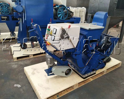 路面抛丸機主機圖