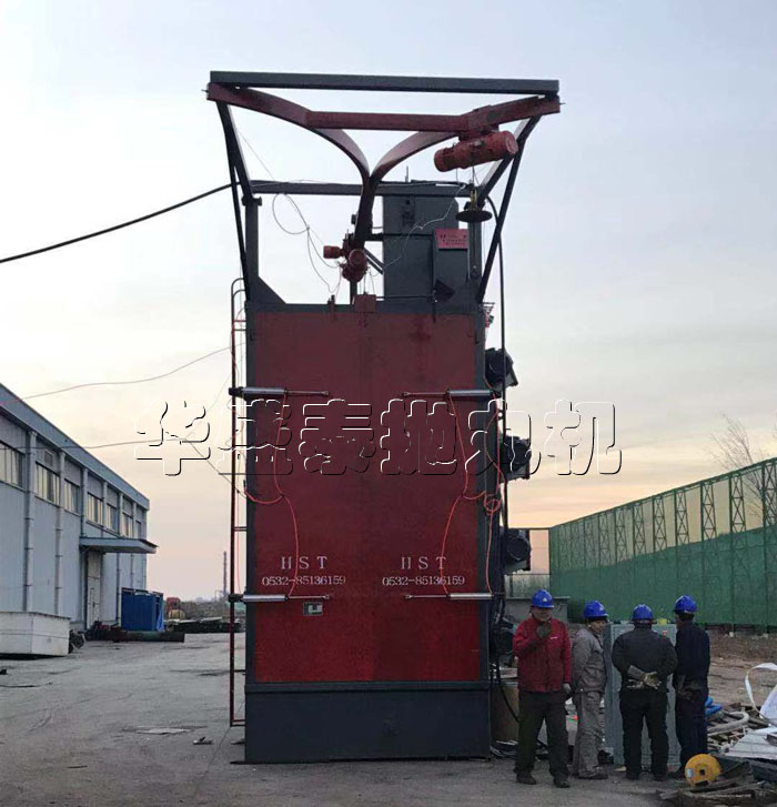 吊鈎式抛丸機使用廠家案例